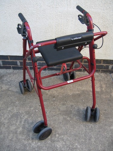 Uniscan four wheel rolator - wheel,