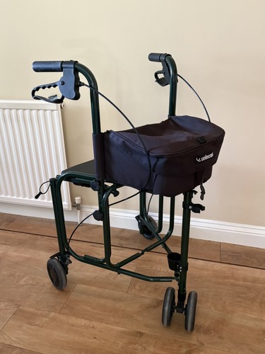 Folding rollator walker with - rollator,